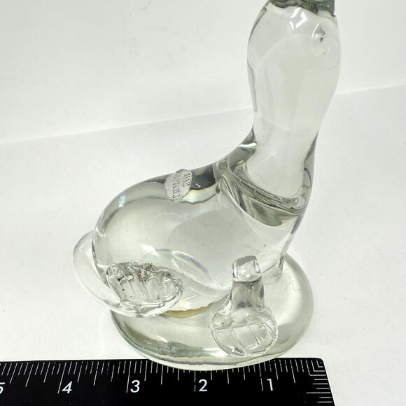 Great City Traders Glass Seal Ball Figure Hand Sculpted Sign Lyn 78 Paperweight - Picture 6 of 13